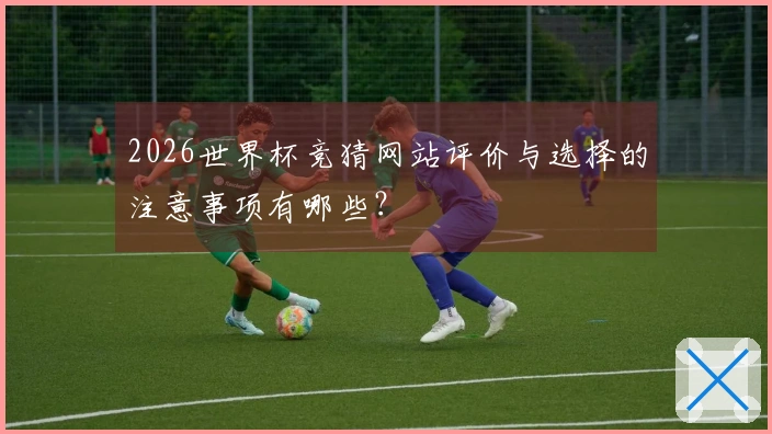 2026世界杯竞猜网站评价与选择的注意事项有哪些？