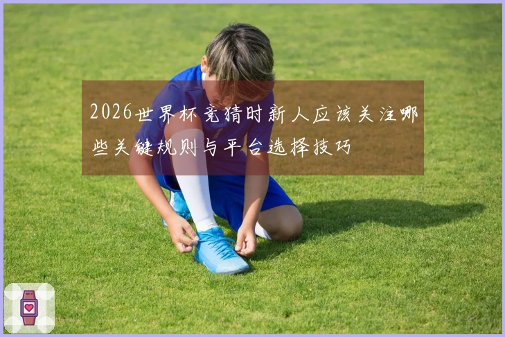 2026世界杯竞猜时新人应该关注哪些关键规则与平台选择技巧