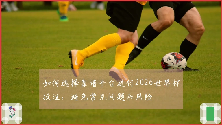 如何选择靠谱平台进行2026世界杯投注，避免常见问题和风险
